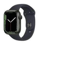 Apple Watch Series 7 (2021) GPS 41 mm - Aluminium Green - Sport band Black