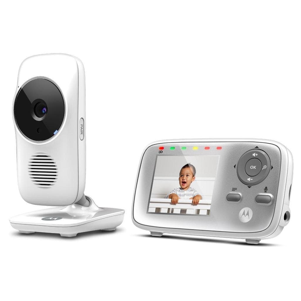 Video Baby Monitor with 2 Cameras Motorola MBP483-2 - White