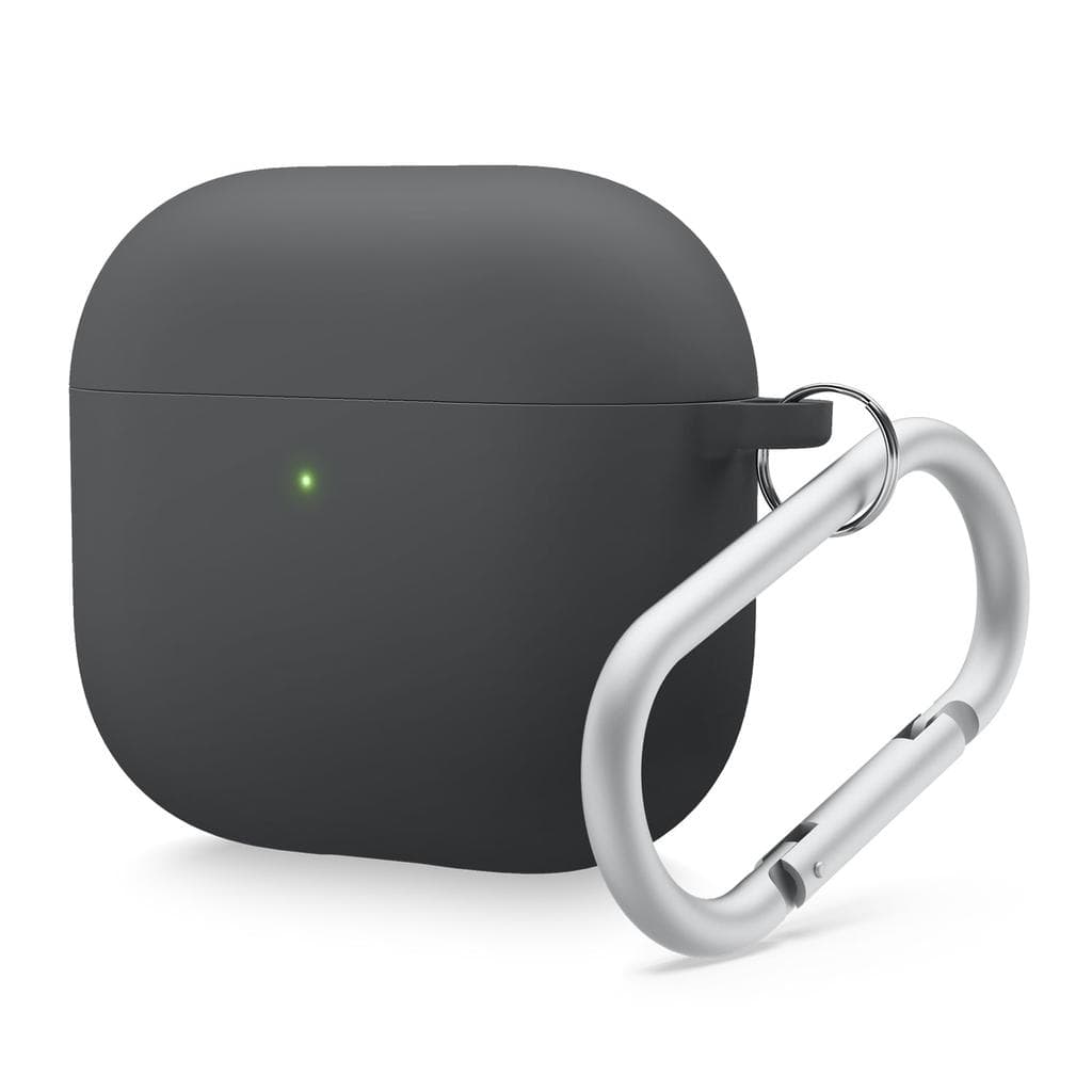 Black Silicone Case Cover for Apple AirPods 4th Generation