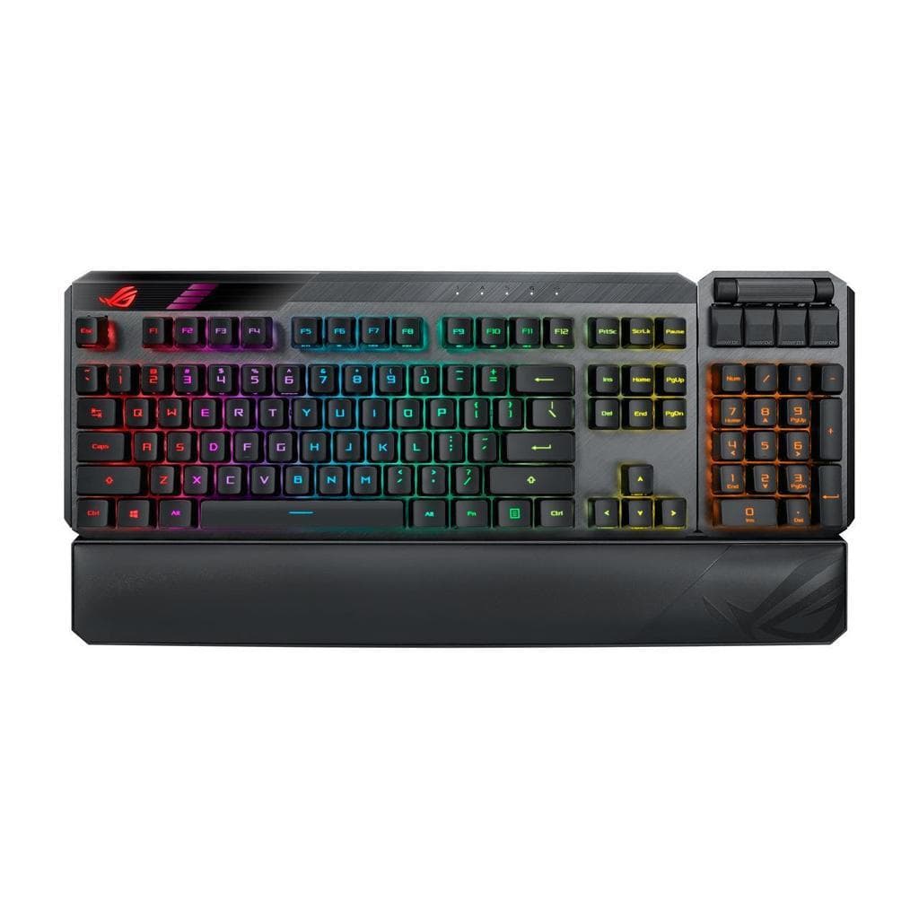 Asus Keyboard QWERTY Wireless Backlit Keyboard ROG Claymore II