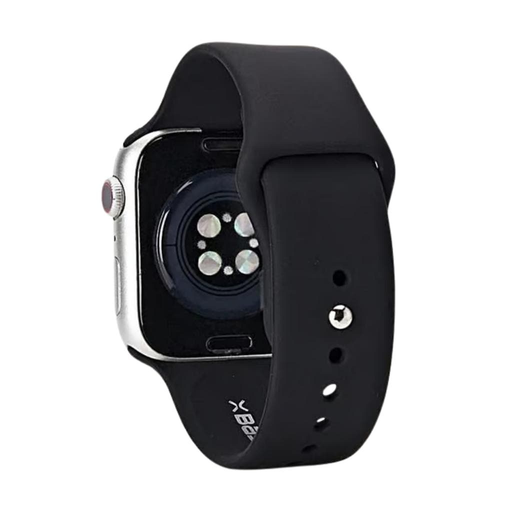 Silicone Band for Apple Watch – Fits 38/40/41mm – Black