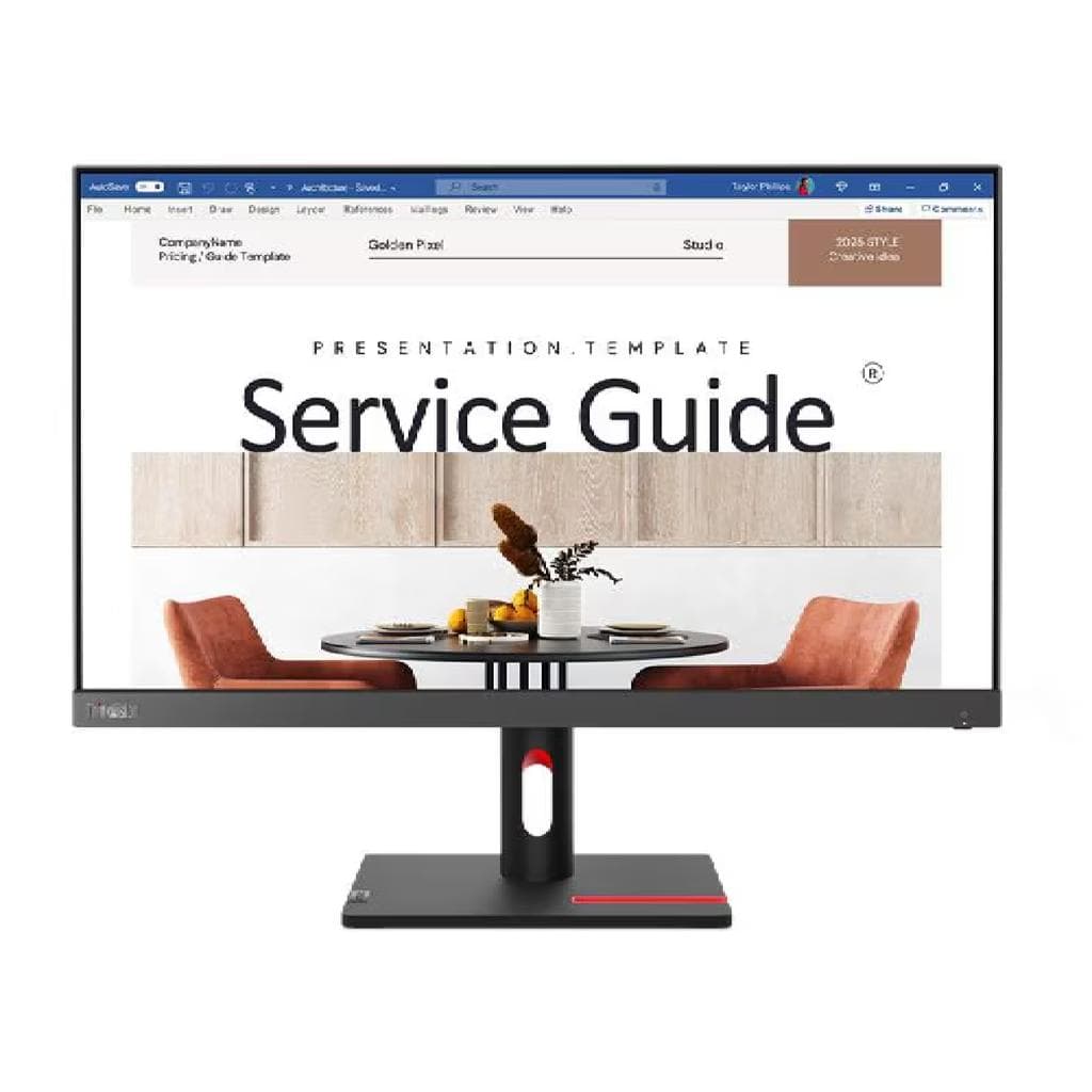 Lenovo 27-inch Monitor 1920 x 1080 LCD (Thinkvision S27I-30)