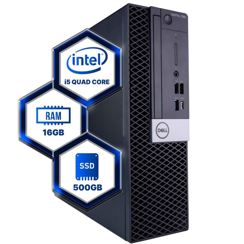 Dell OptiPlex 7060 Core i7 3.2 GHz - SSD 512 GB RAM 16GB