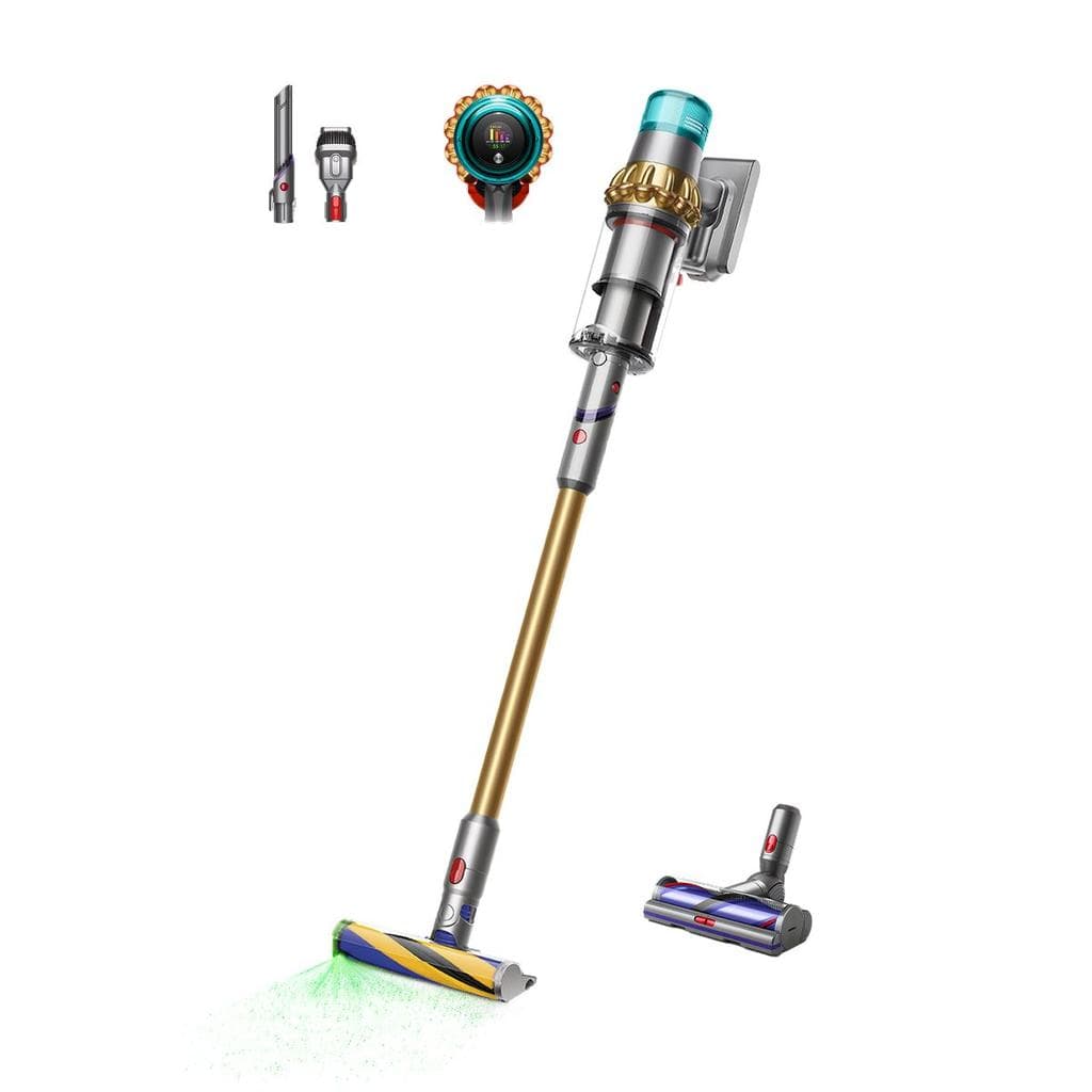 Dyson V15 Detect Vacuum Cleaner - Iron/Gold