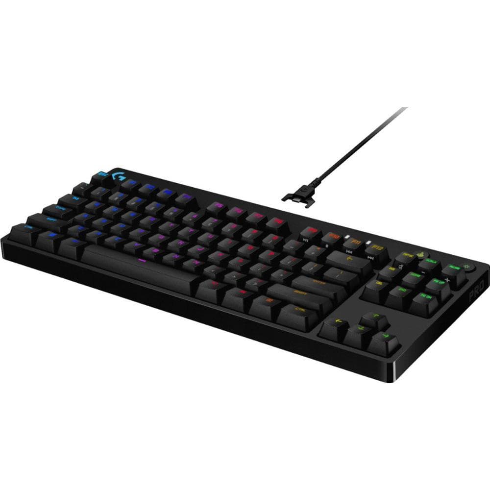 Logitech Keyboard QWERTY Backlit Keyboard G Pro
