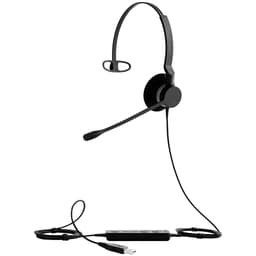 Jabra BIZ 2300 Mono USB MS-R Noise cancelling Headphone with microphone - Black