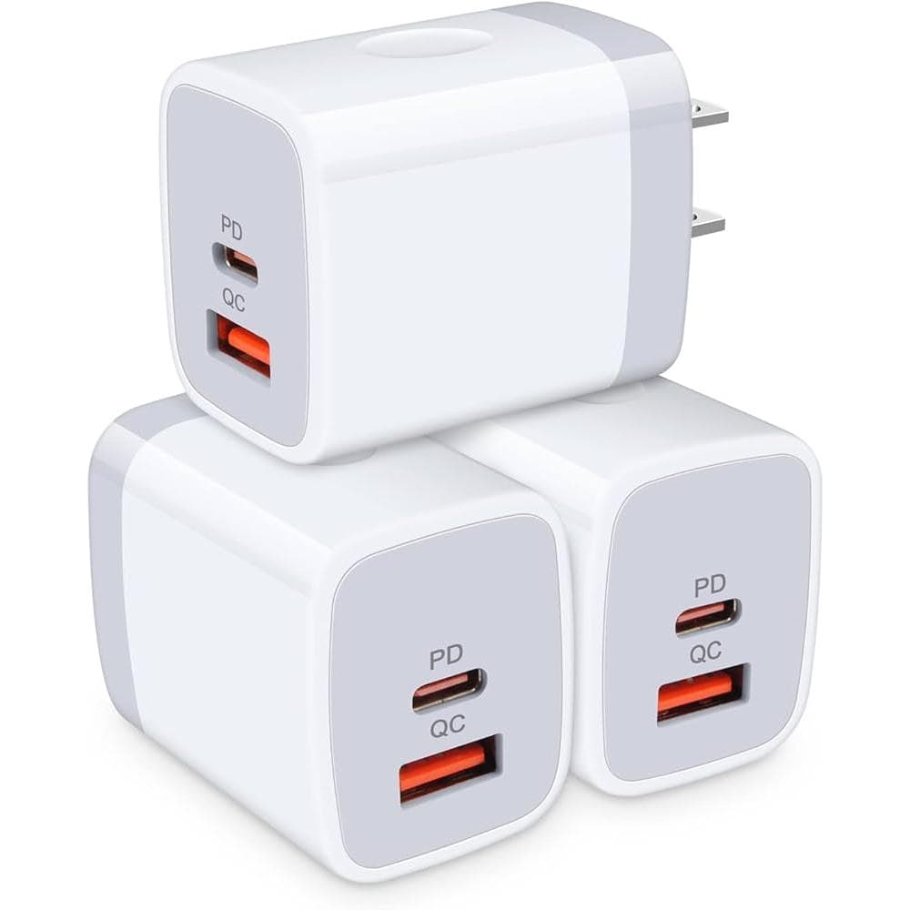 Powerp 20W PD Wall Dual Port Charger Smartphone Accessories