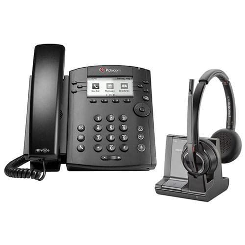 Polycom VVX 300 Plus W8220 Landline telephone