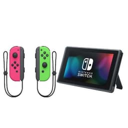 Switch 32GB - Black - Limited edition Green/neon Pink Joy-con