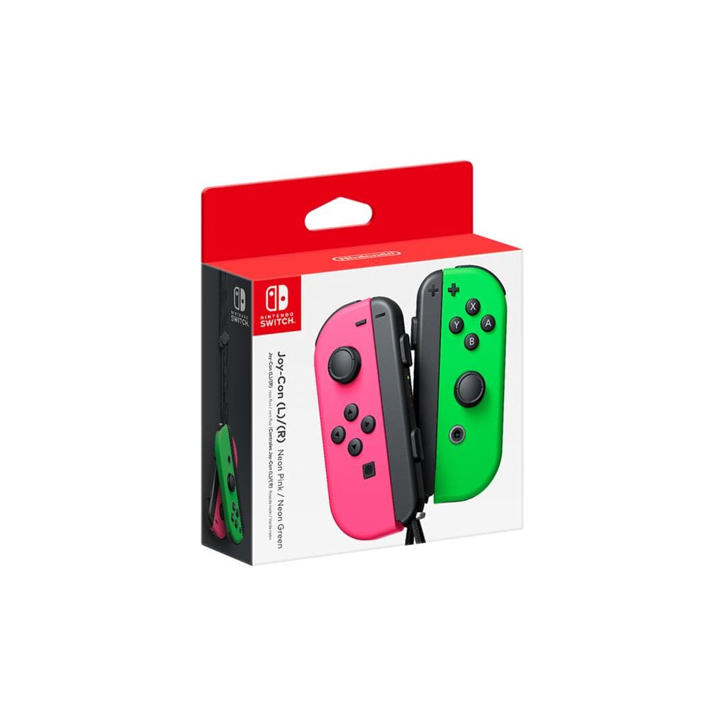 Switch 32GB - Black - Limited edition Green/neon Pink Joy-con