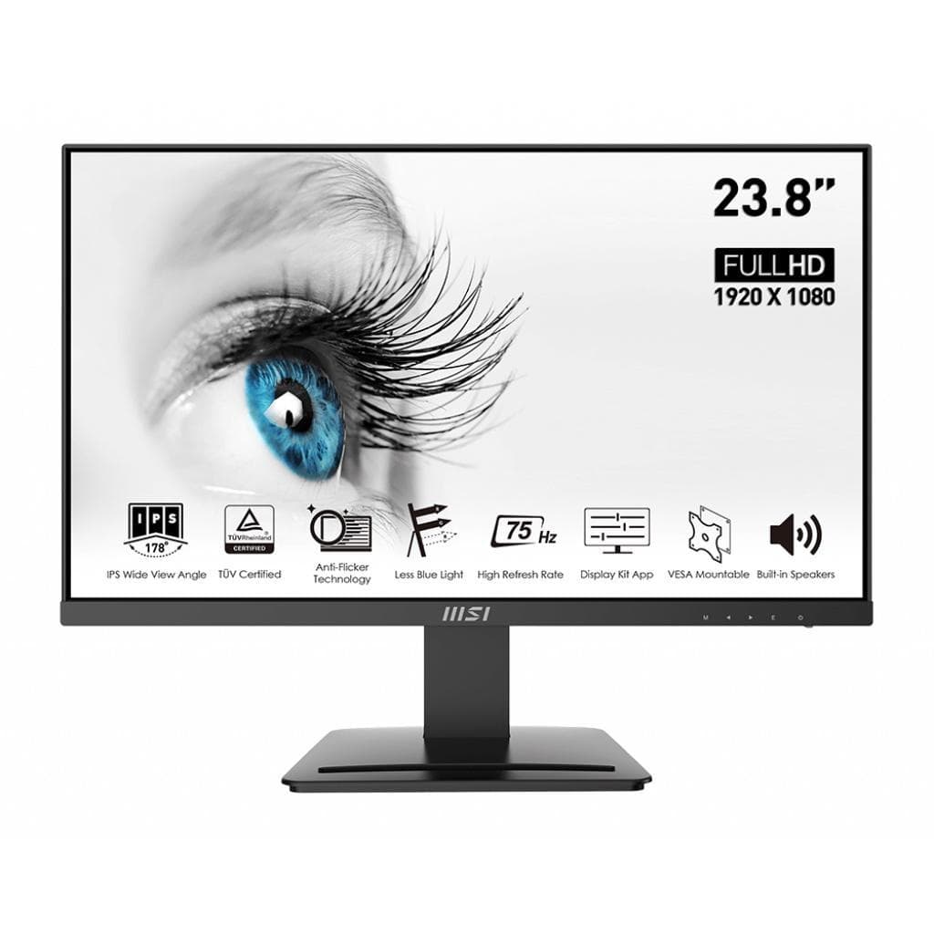 Msi 24-inch Monitor 1920 x 1080 LED (Pro MP243)