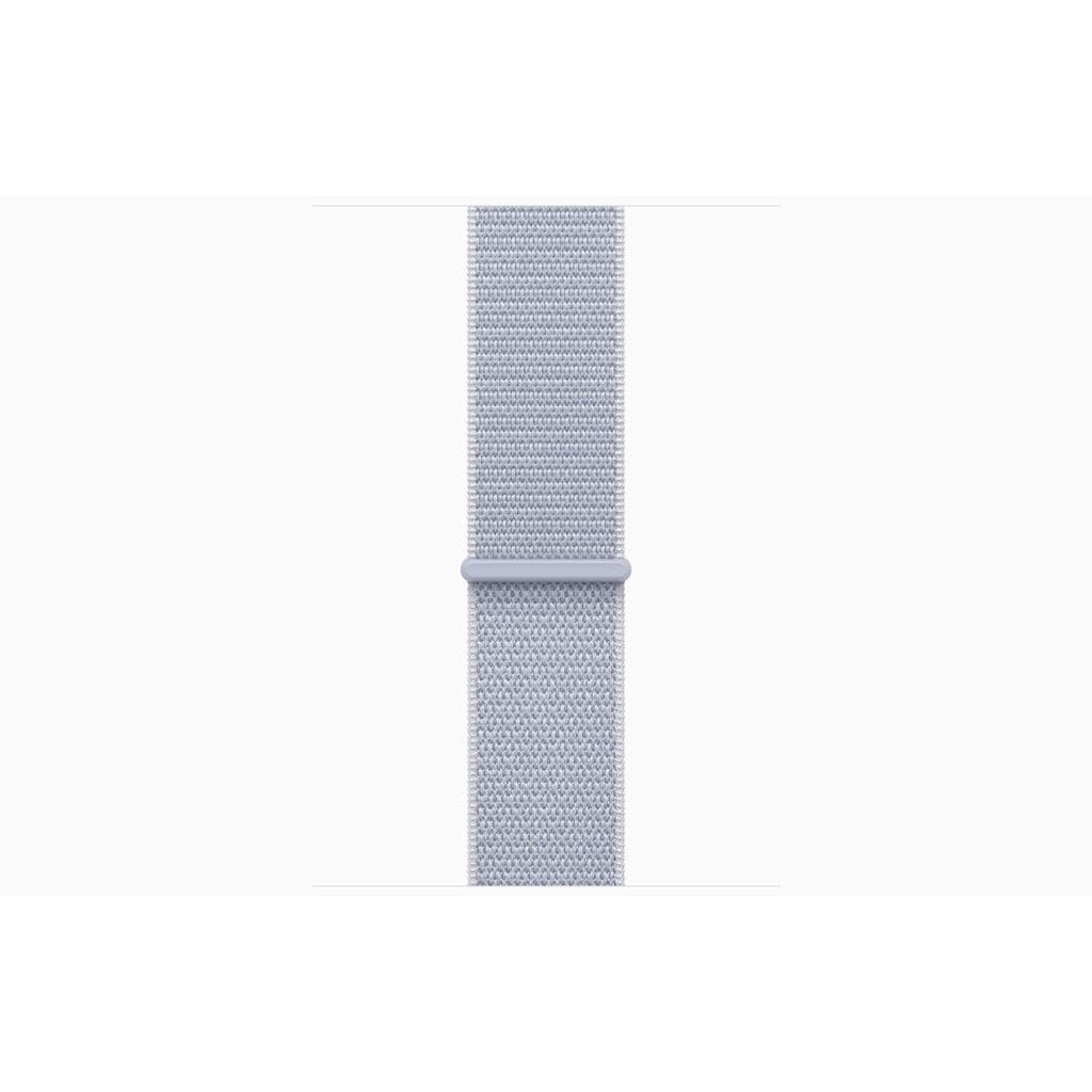 Apple Watch Series 10 (2024) GPS + Cellular 42 mm - Aluminium Silver - Sport loop Blue