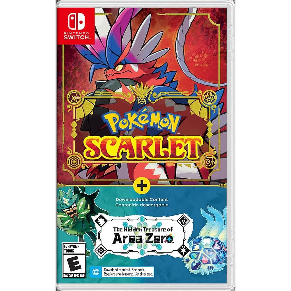Nintendo Pokemon Scarlet + The Hidden Treasure Of Area Zero Bndl - Nintendo Switch
