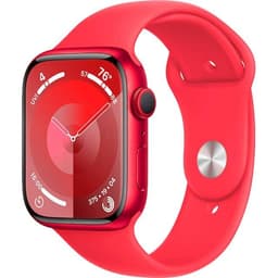 Apple Watch Series 9 (2023) GPS 41 mm - Aluminium Red - Sport band Red