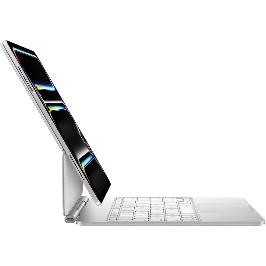 iPad Magic Keyboard (iPad not included) 13" (2024) Wireless - White - QWERTY - English (US)
