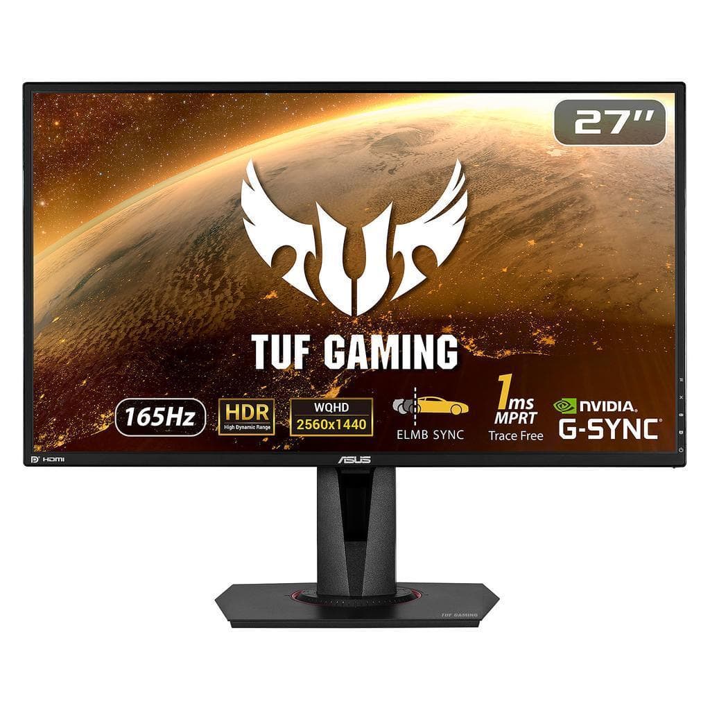Asus 27-inch Monitor 2560 x 1440 LCD (TUF Gaming VG27AQ)