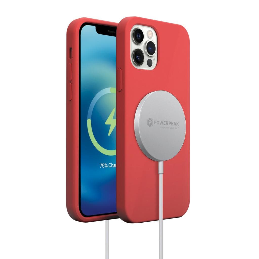 iPhone 12/iPhone 12 Pro case - Silicone - Red