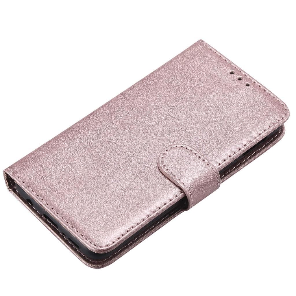 Galaxy S10+ case - Leather - Rose