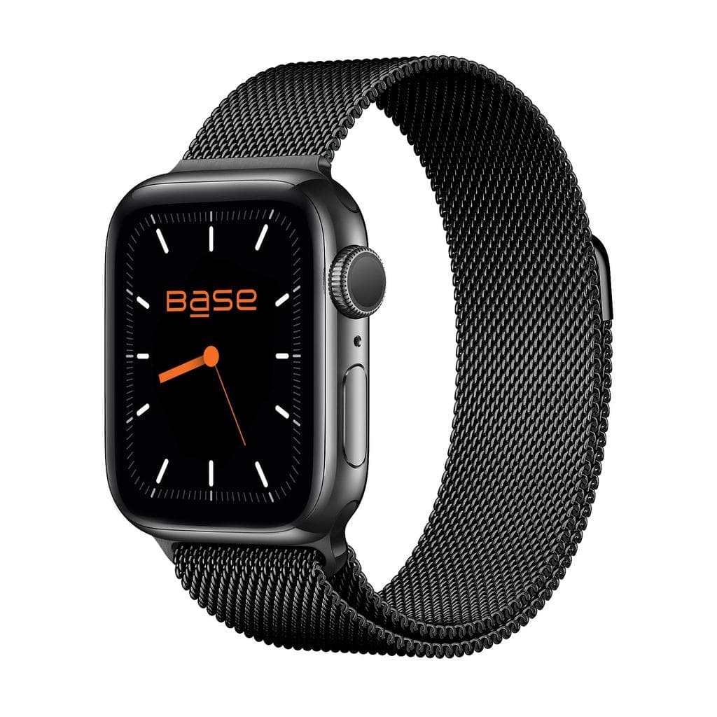 Stainless Steel Watch Band for Apple Series 1/2/3/4/5/6/7/SE - Small (38/40/41mm) - Black