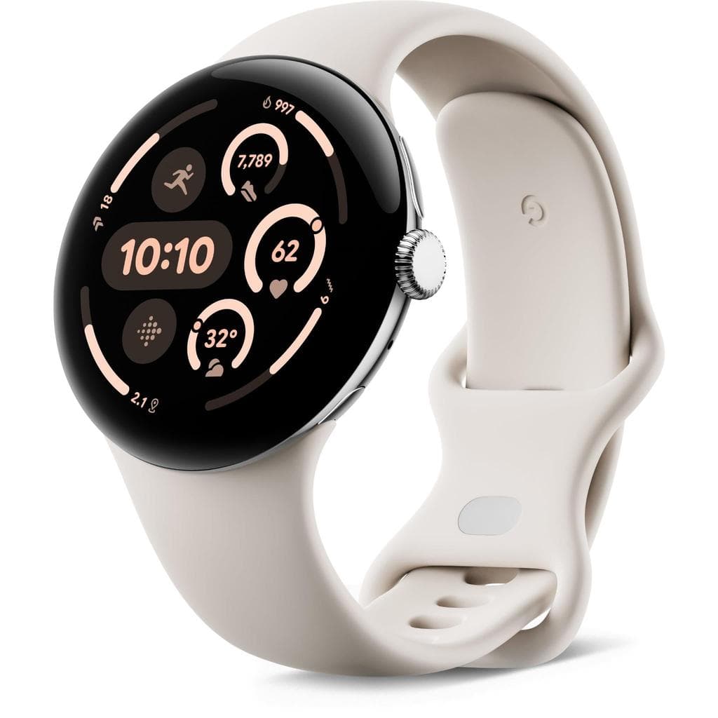 Google Pixel Watch 3 Bluetooth + Cellular 41 mm - Silver