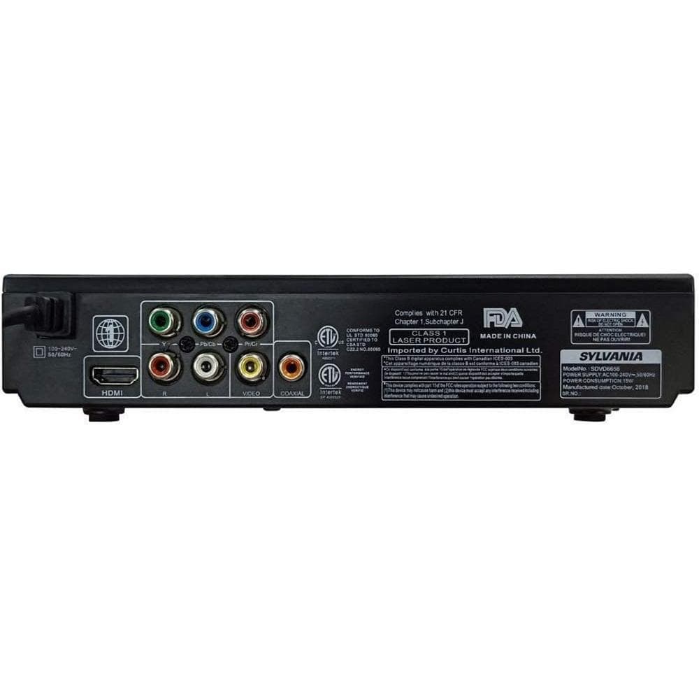 Sylvania Sdvd6656 DVD Player