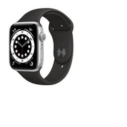 Apple Watch Series SE 1 (2020) GPS 44 mm - Aluminium Silver - Sport band Black