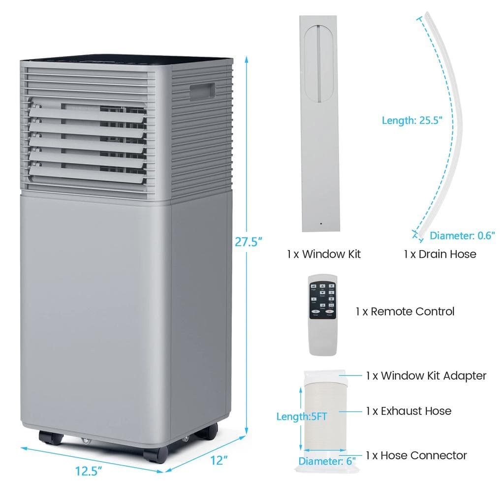 Costway 8000 BTU Airconditioner