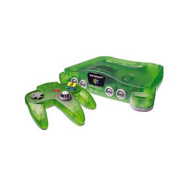Nintendo 64 System - Jungle Green