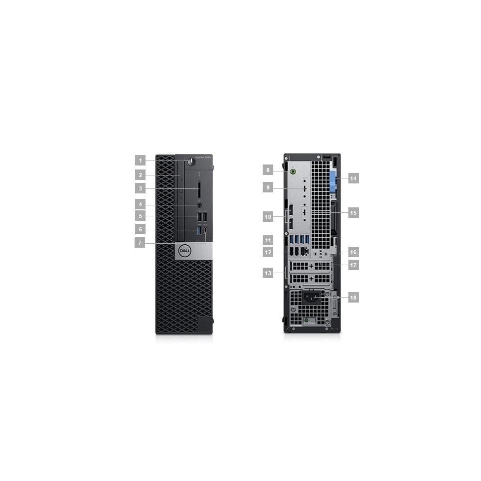 Dell Optiplex 5060 Core i5 2.8 GHz - SSD 2 TB RAM 32GB