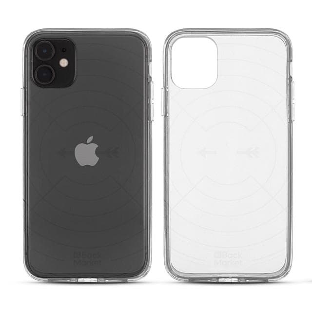Back Market Case iPhone 11 and protective screen - GRS 4.0 Recycled plastic - Transparent