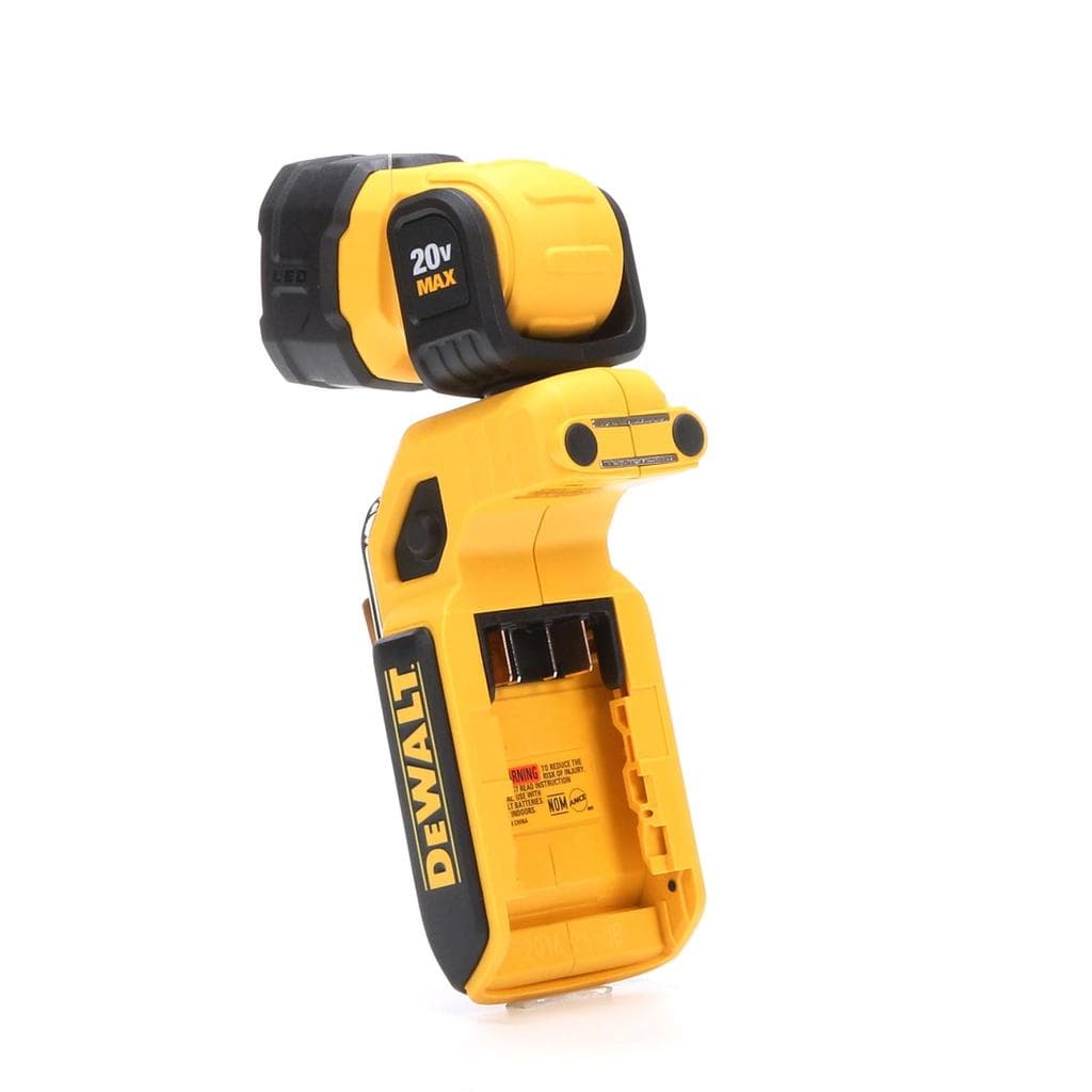 DEWALT 20V MAX LED Magnetic Freestanding Bare Tool Only DCL044 - Yellow