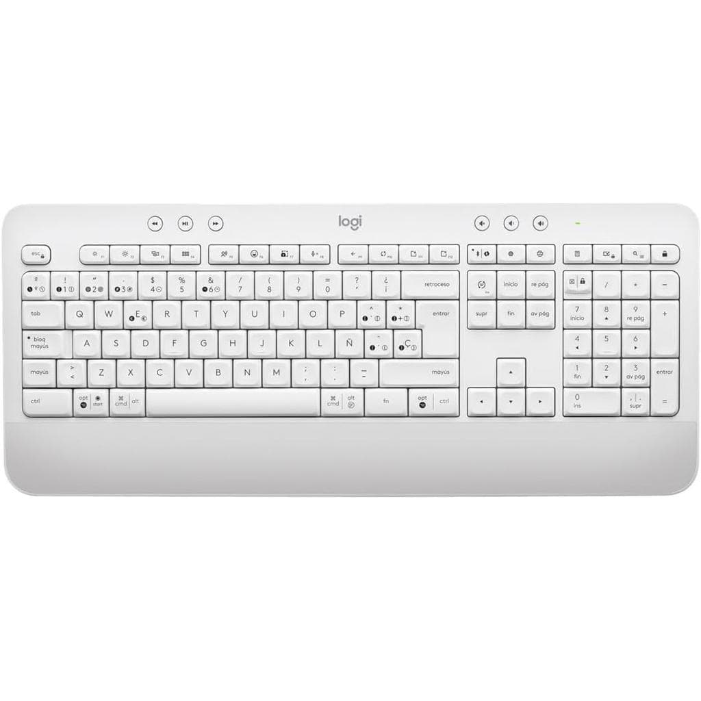 Logitech Keyboard QWERTY Wireless Backlit Keyboard Signature K650 Comfort