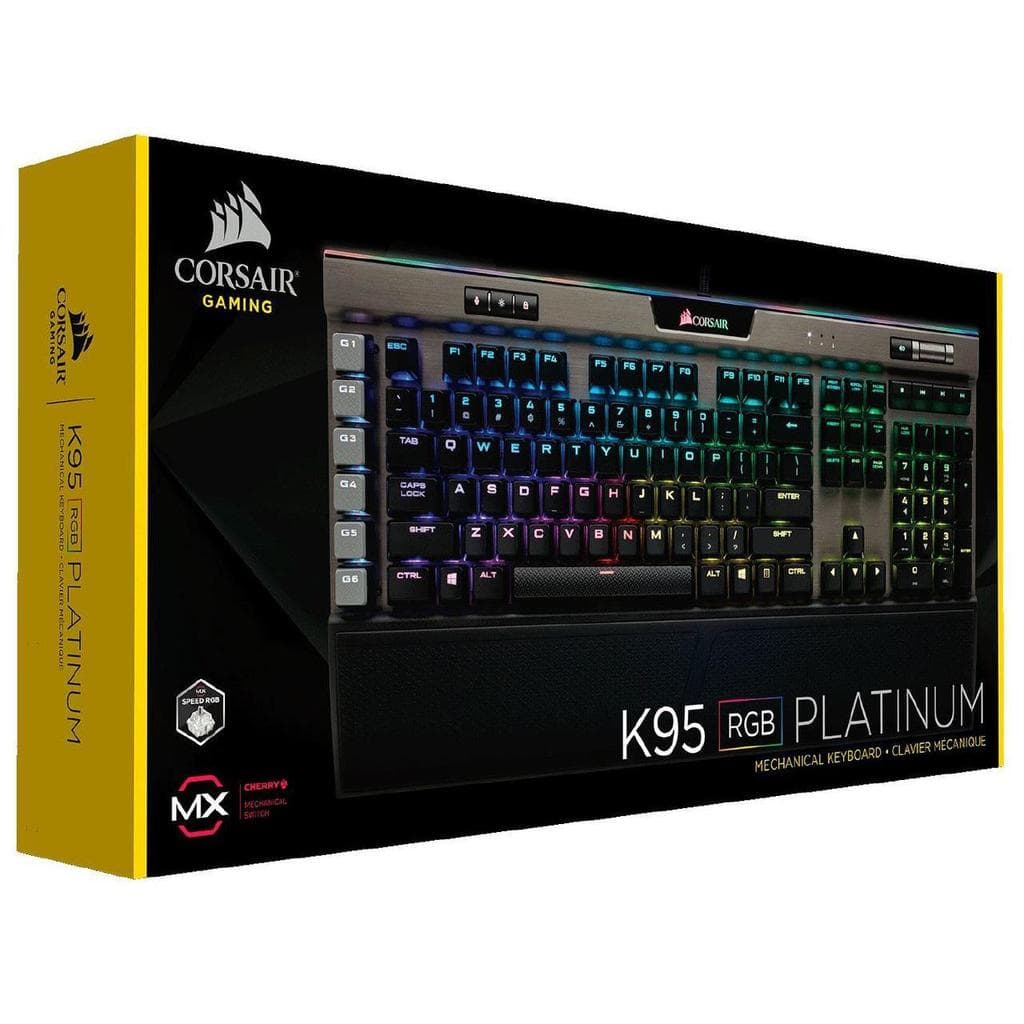 Corsair Keyboard QWERTY Backlit Keyboard K95 RGB
