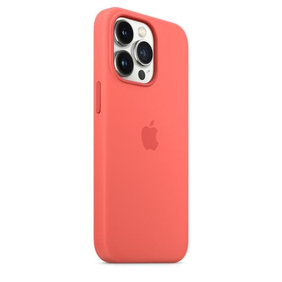 Apple Silicone case iPhone 13 Pro - Silicone Pink Pomelo