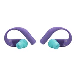 JBL Endurance Peak 4 Earbud Noise-Cancelling Bluetooth Earphones - Purple