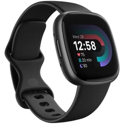 Fitbit Smart Watch Versa 4 HR GPS - Black
