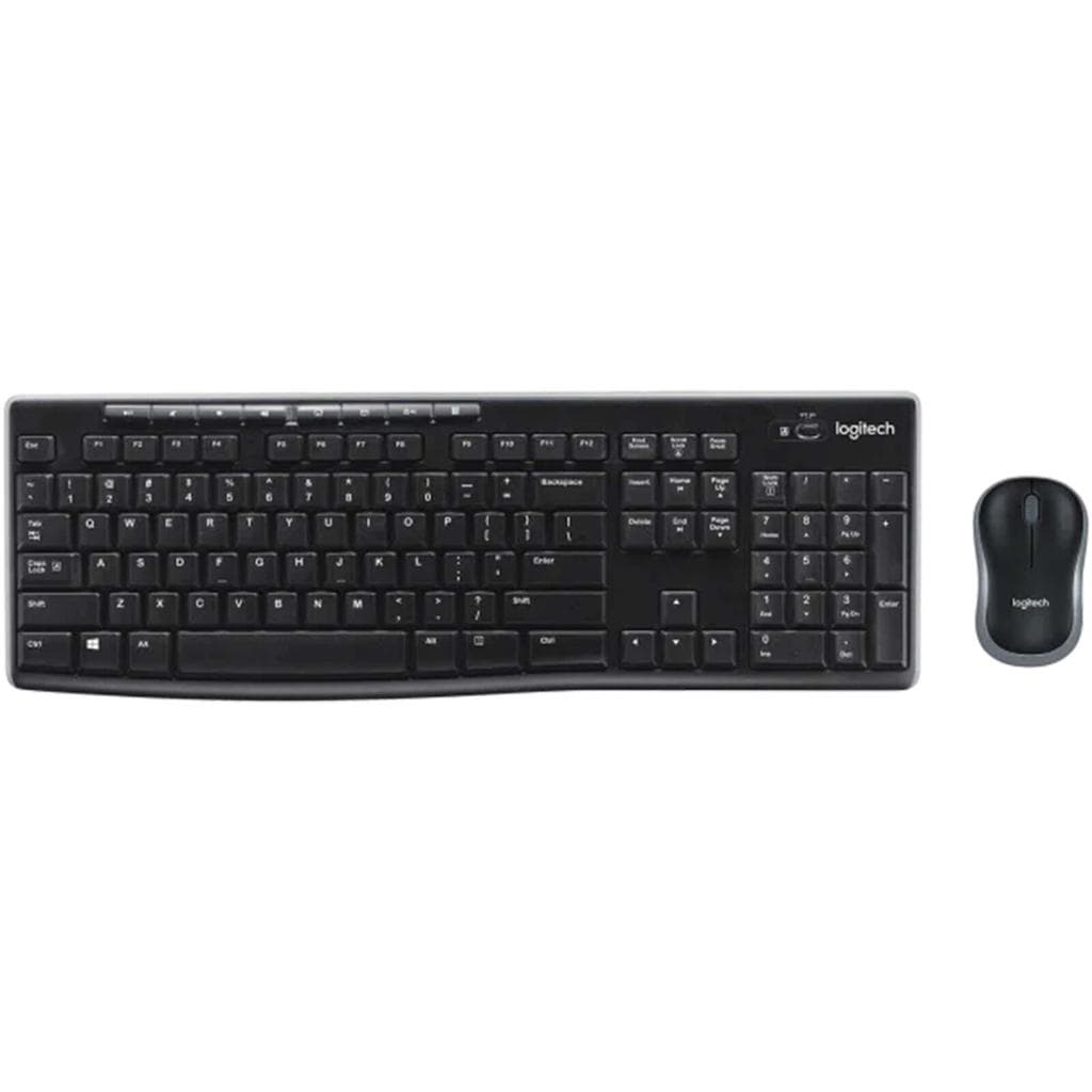 Logitech Keyboard QWERTY Wireless MK270 Combo
