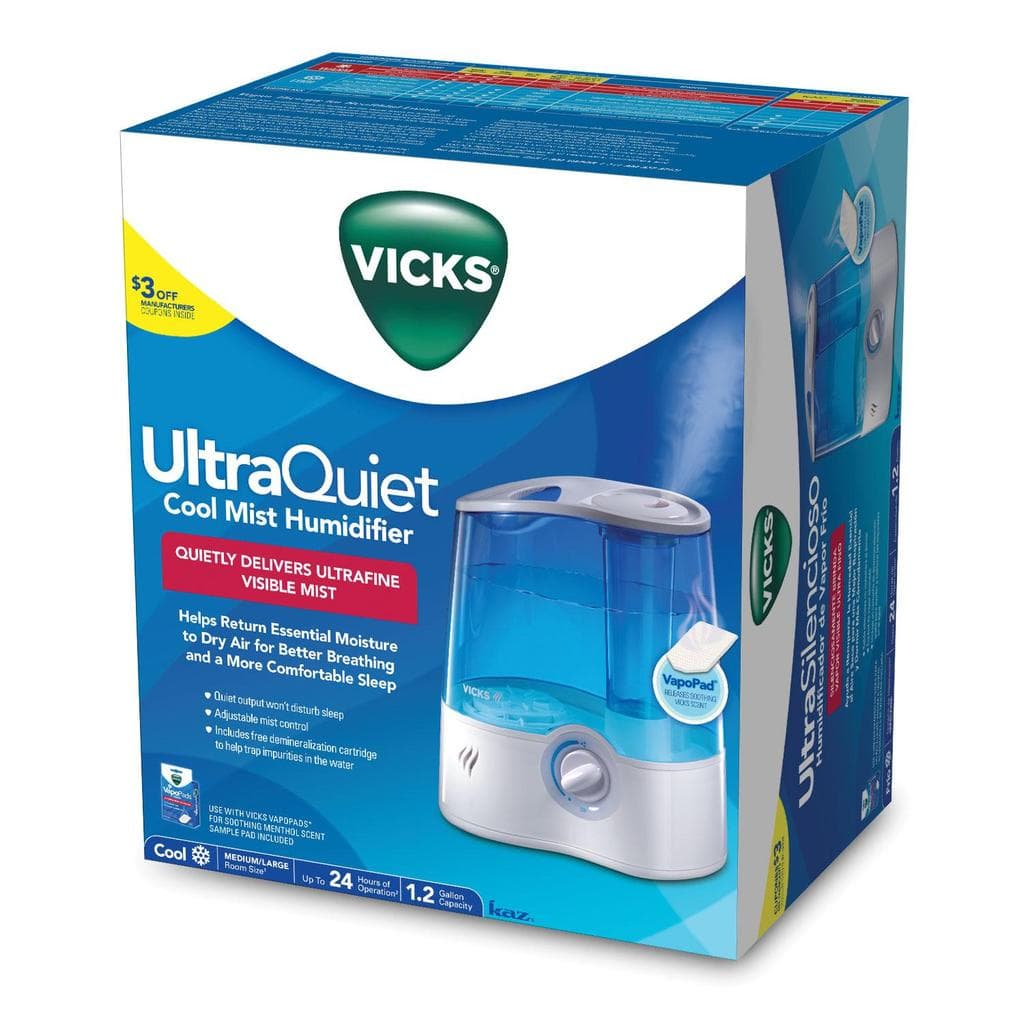 Vicks Ultrasonic Humidifier Air Humidifier