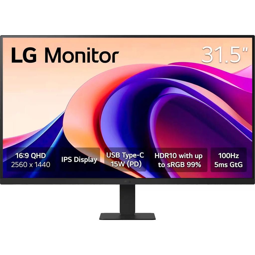 LG 32-inch Monitor 2560 x 1440 LCD (32U631A-B)
