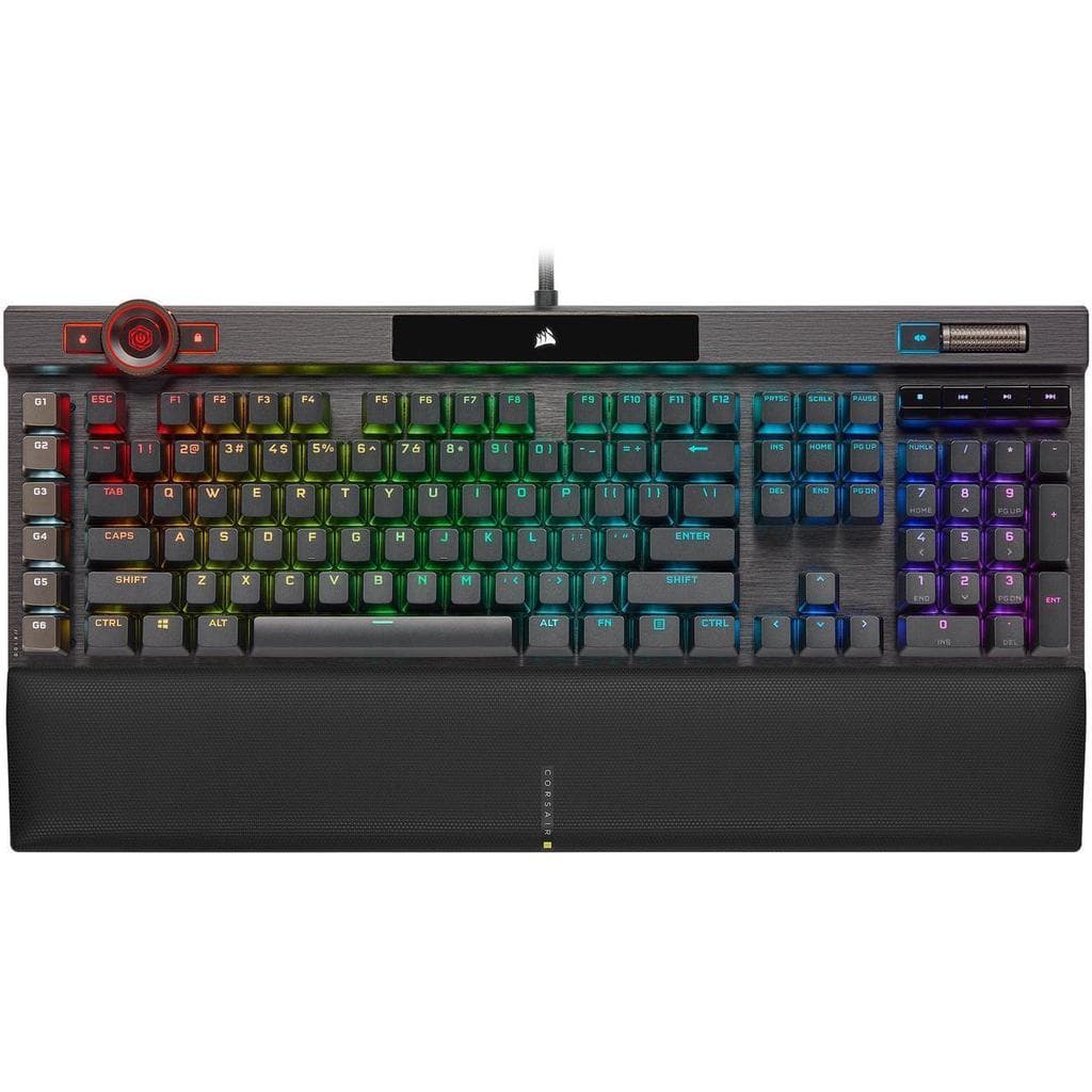 Corsair Keyboard QWERTY Backlit Keyboard K100