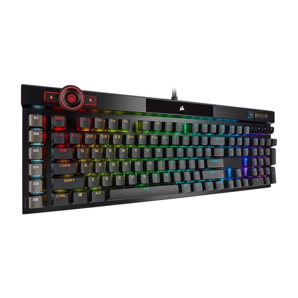 Corsair Keyboard QWERTY Backlit Keyboard K100