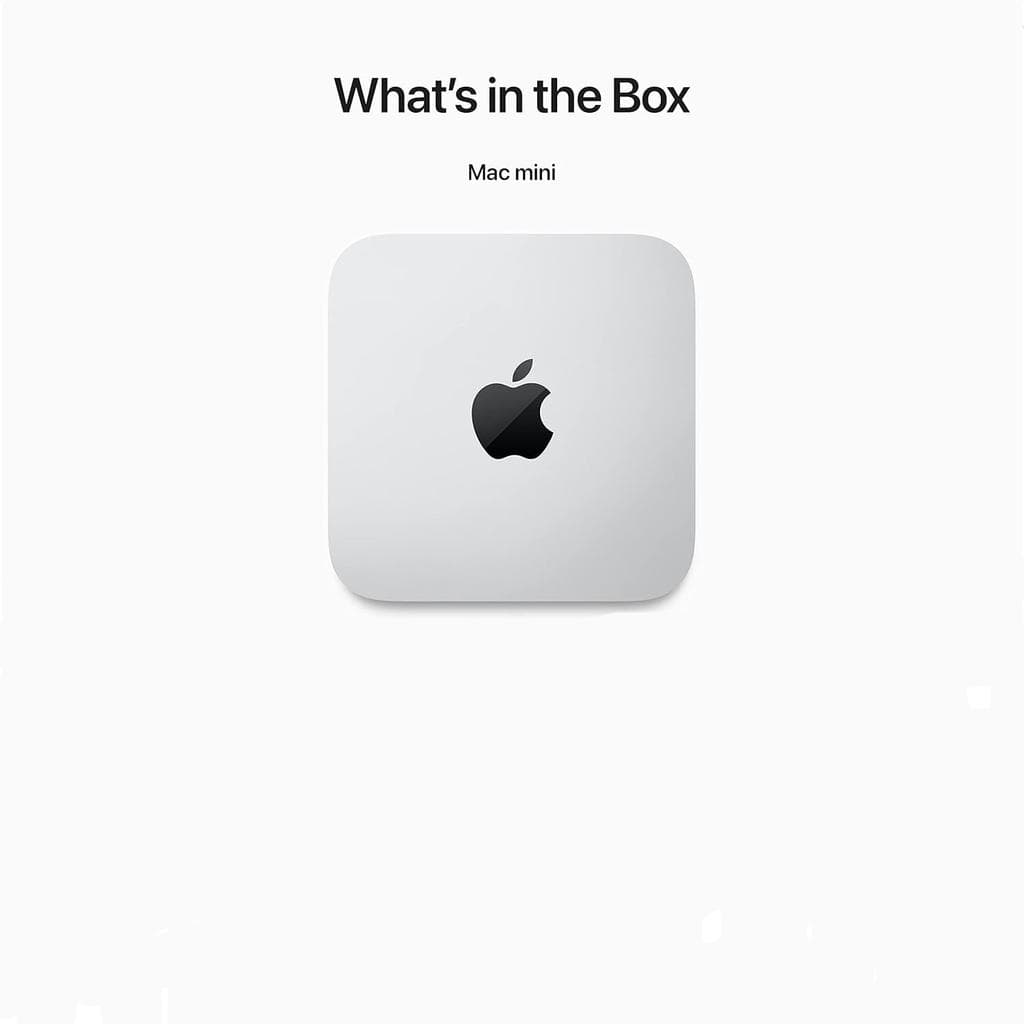 Apple Mac mini M2 Pro 10-Core CPU 16GB RAM 512GB SSD - Silver 2023
