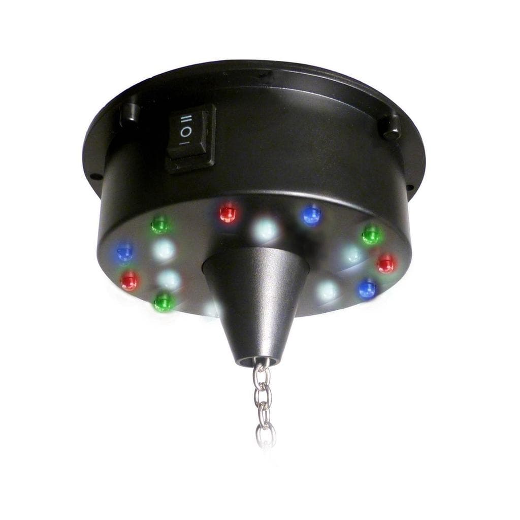 Éclairage Boule à facettes 20cm + moteur 18 LED + Mini strobe Lytor