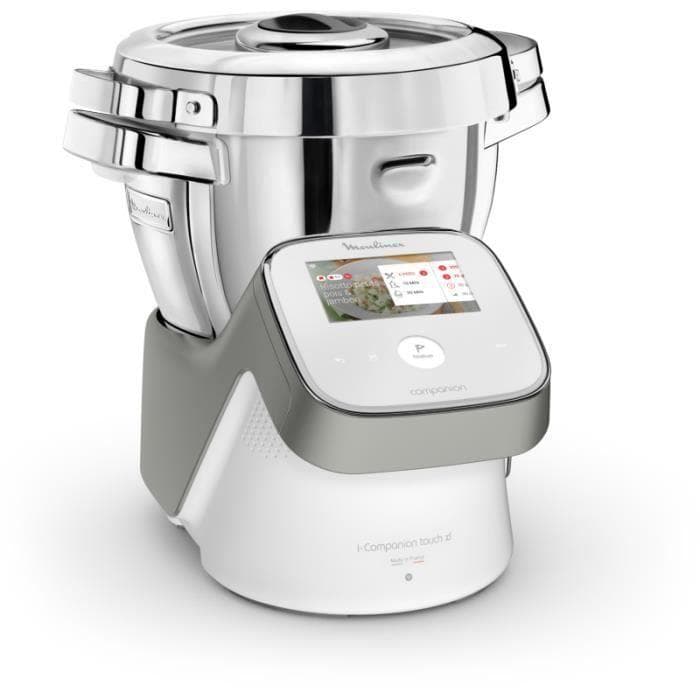 Robot cuiseur Moulinex I-Companion Touch XL HF938E 4,0000L -Blanc/Noir