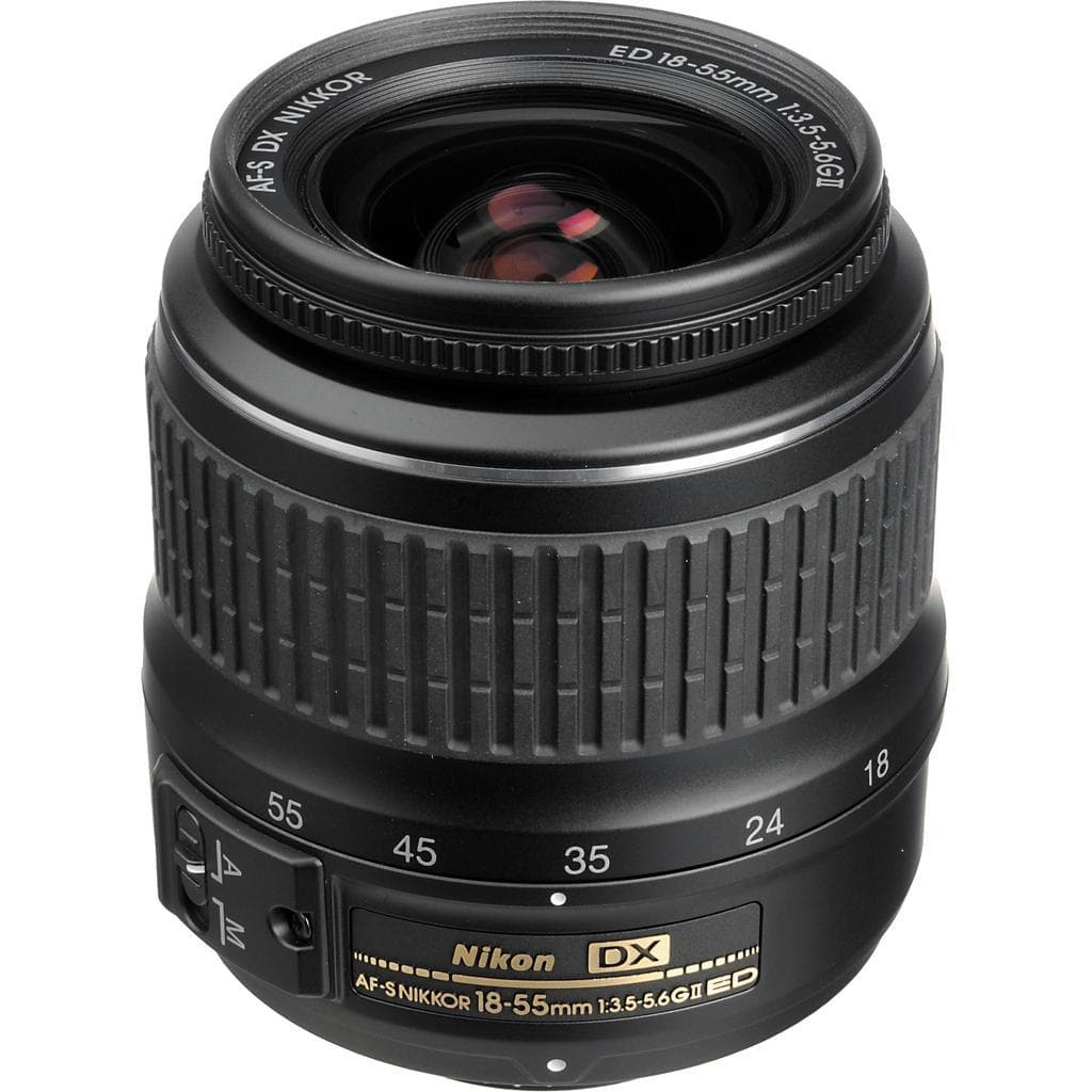 Reflex D40X - Noir + Nikon AF-S DX Zoom Nikkor 18-55 mm f/3.5-5.6G ED II f/3.5-5.6GII