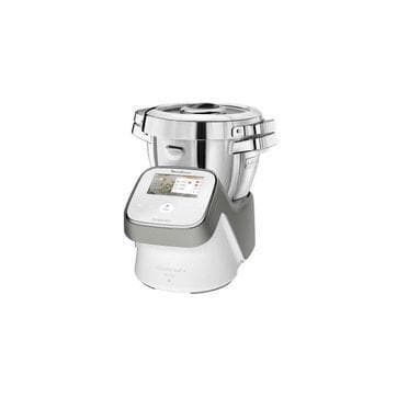 Robot cuiseur Moulinex I-Companion Touch XL HF938E00 4,0000L -Blanc/Gris