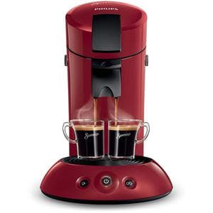 Cafetière à dosette Compatible Senseo Philips HD7817/91 L - Rouge