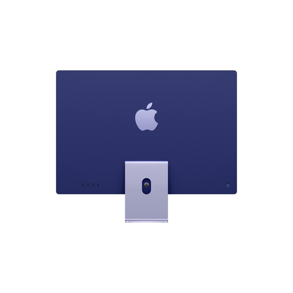 iMac 24" (2021) Apple M1 avec CPU 8 cœurs GPU 8 cœurs - 512 Go SSD - 8 GB QWERTY - Anglais Verre standard