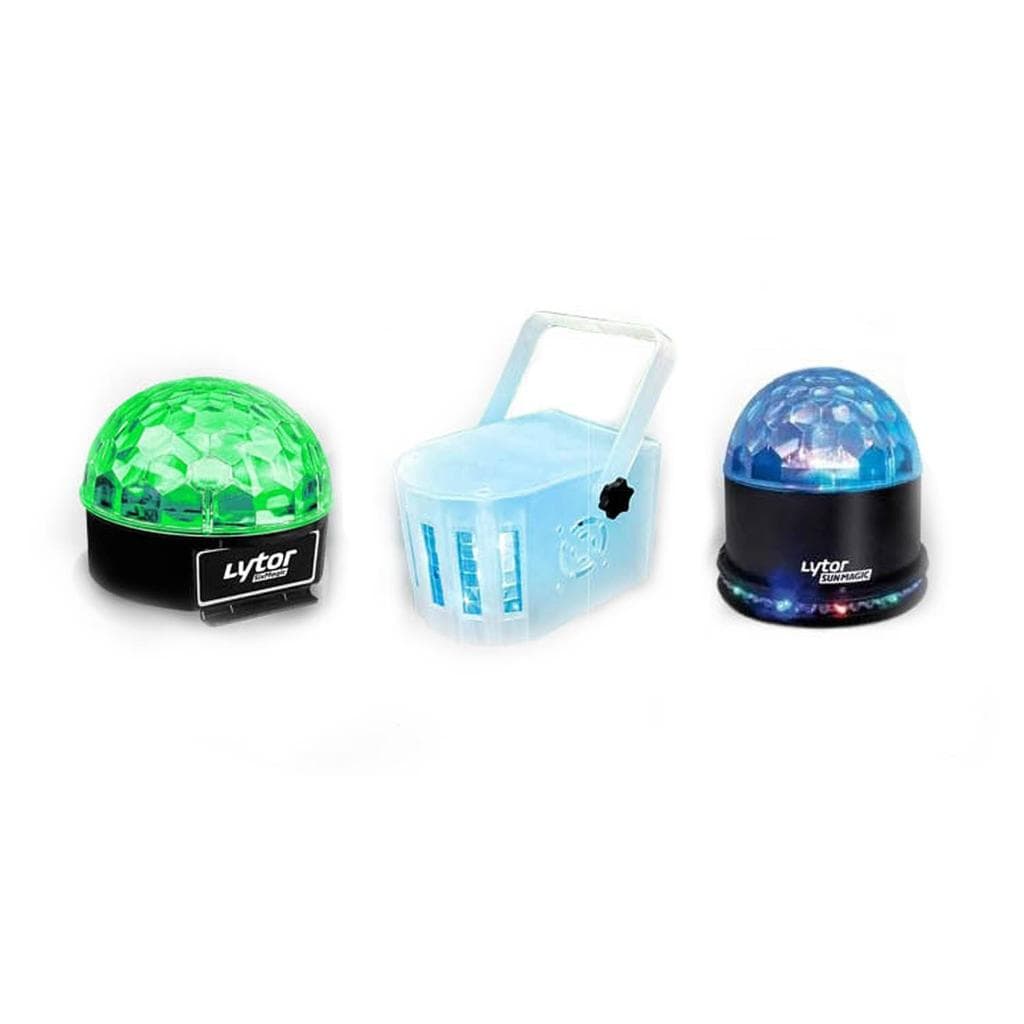 Éclairage Jeux de lumière Pack Boules ASTRO 6 LED RVB Sixmagic Lytor