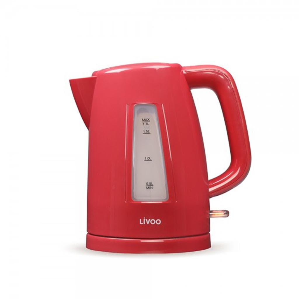 Livoo DOD184RC Rouge 1,7000L - Bouilloire électrique